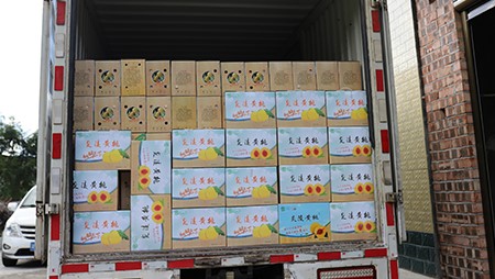 助銷黃桃社會扶貧，關(guān)愛員工送高溫福利